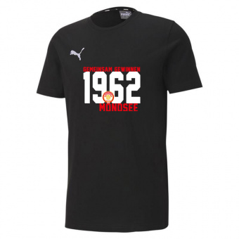 Union Mondsee Puma T-Shirt Schwarz 